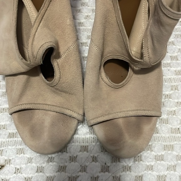 Aquazzura Sexy Thing Wrapped Tan Heels + Dustbag - Picture 13 of 16